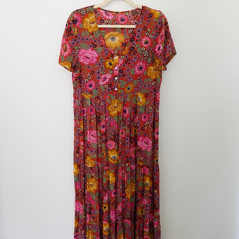 Shein floral dress